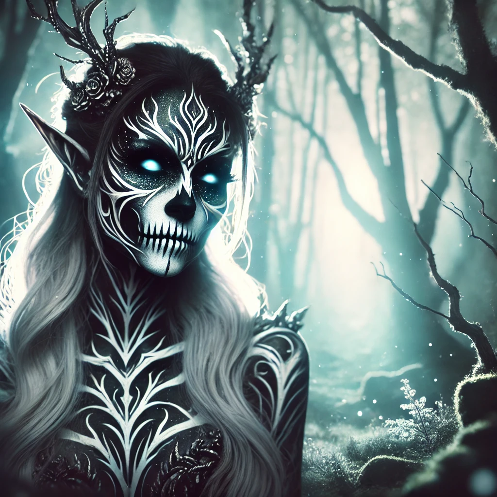 Elf corpse paint makeup: Mastering the Art of Ethereal Undead Aesthetics